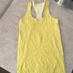 Yellow tank top